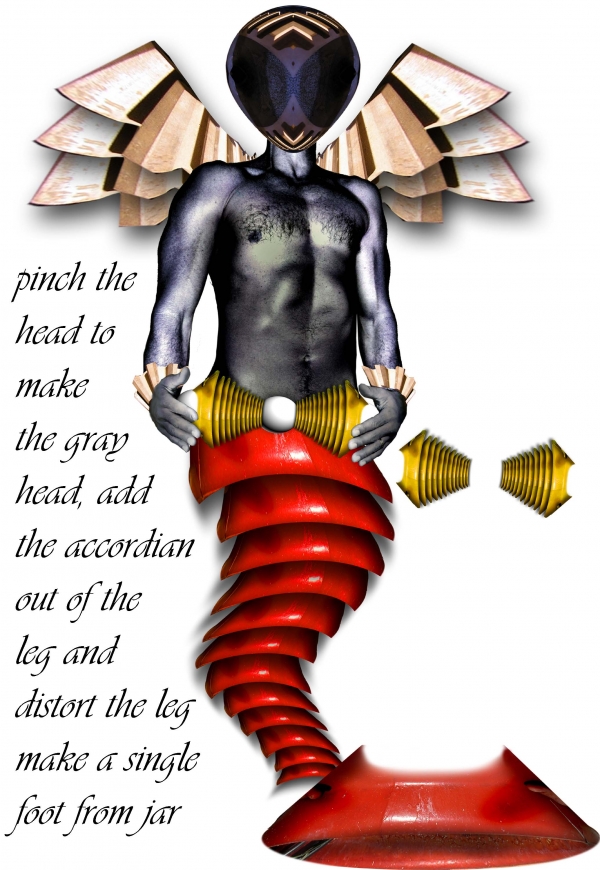 Creation of Gray in Blue Plays Accordian: Step 8