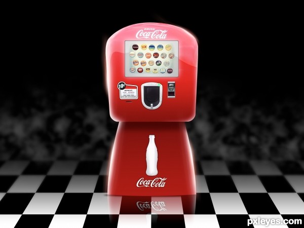 Creation of Hybrid Coke Machine: Final Result