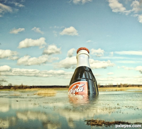 The Alone Giant Flooded CC Bottle