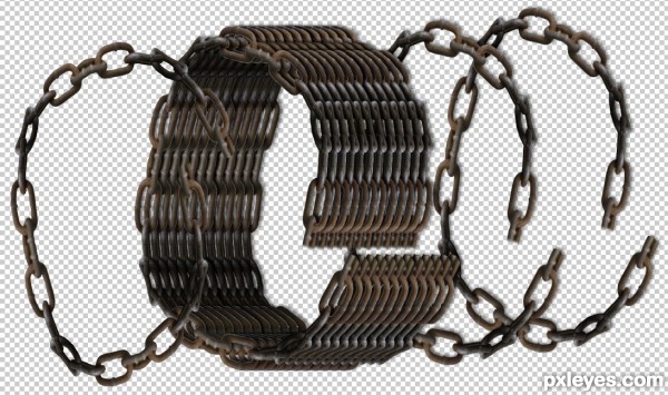 Creation of Green Arm on Chains: Step 2