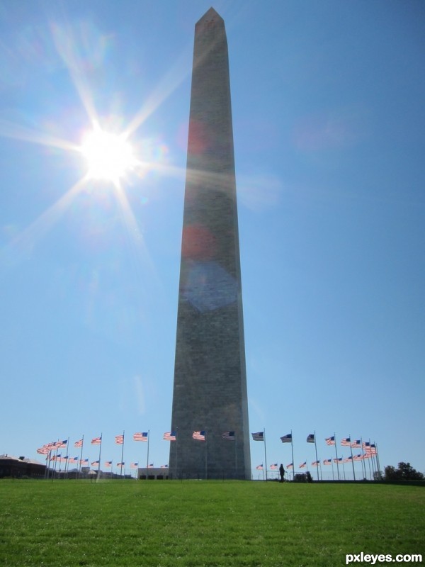 Creation of The Washington MonuCola: Step 1