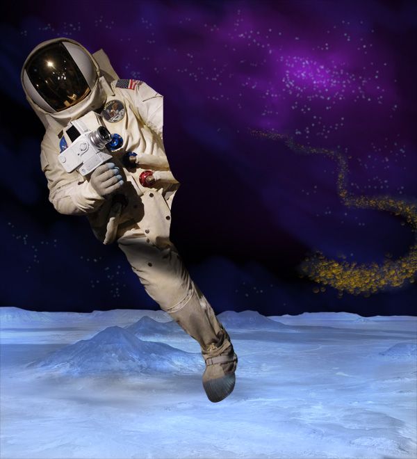 Creation of Neil Armstrong: Step 7