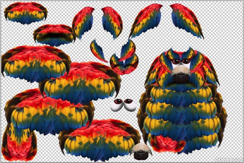 Creation of Parrot Trooper: Step 2