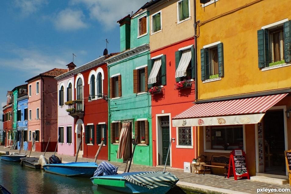 Burano Houses