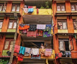 Laundry Day in the City