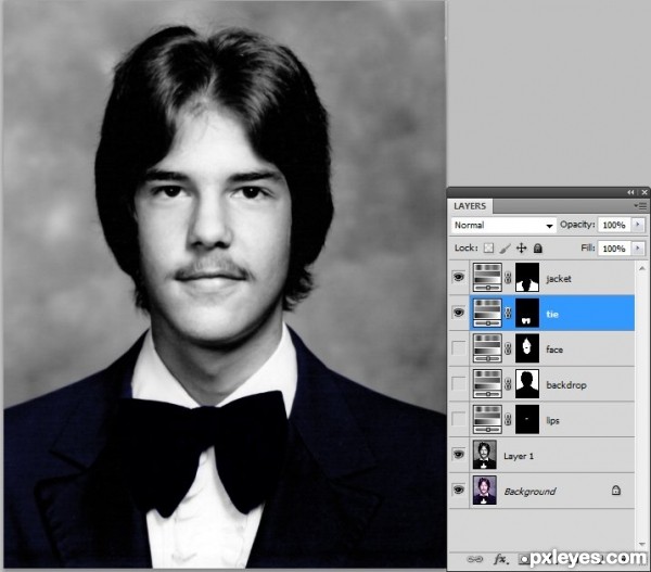 Creation of My Senior Pic: Step 3