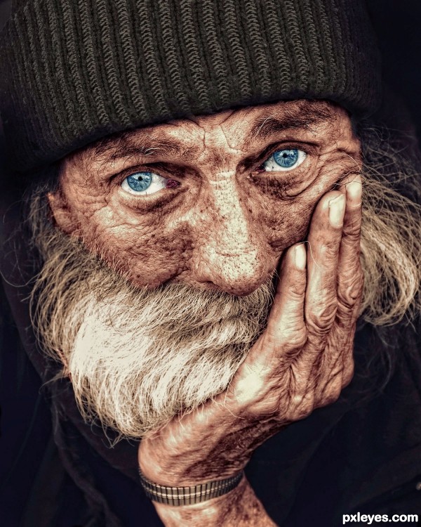 Old Man photoshop picture