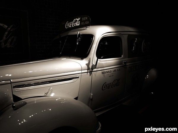 Vintage Coke truck