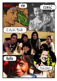 the "HELLO" page
