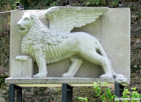 Concrete Lion