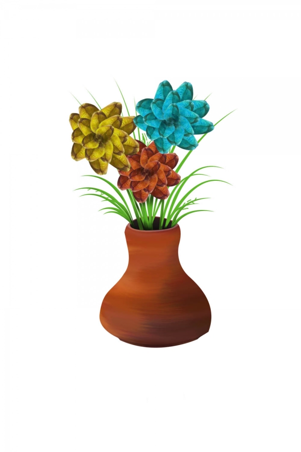 Creation of Flowers: Step 5