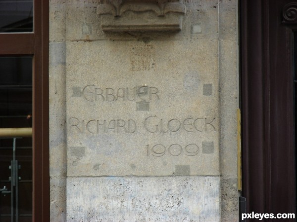 Creation of Corner stone in Leipzig: Step 1