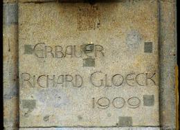 Corner stone in Leipzig