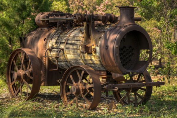 Steam Engine photoshop picture