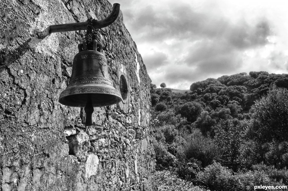 Old church in mountains