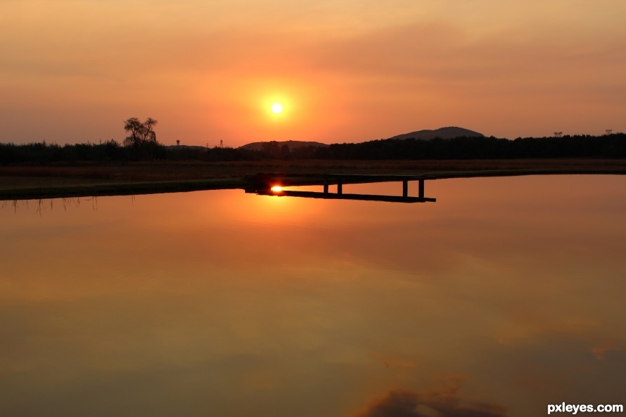 Countryside Sunset