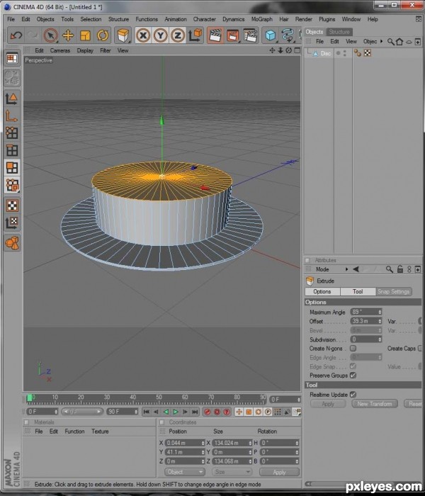Creation of Big Fluffy Bee Hat: Step 2