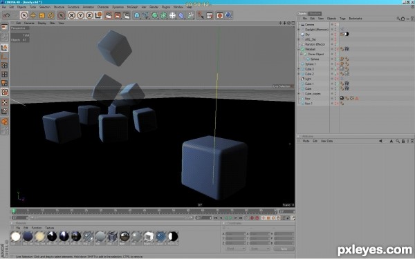 Creation of Cool Cubes: Step 2