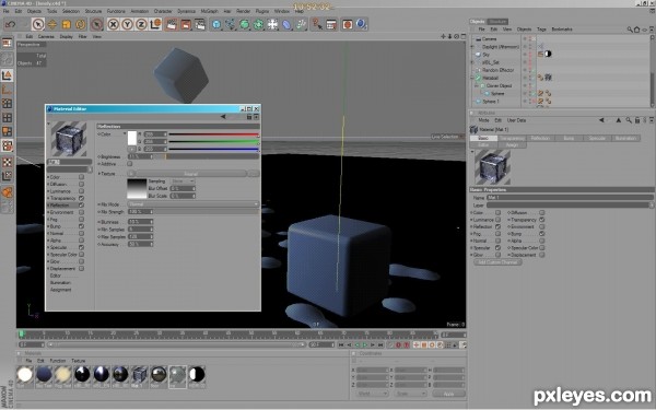 Creation of Cool Cubes: Step 4