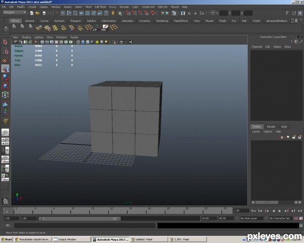 Creation of rubik: Step 3