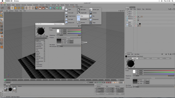 Creation of Black Amethyst: Step 1