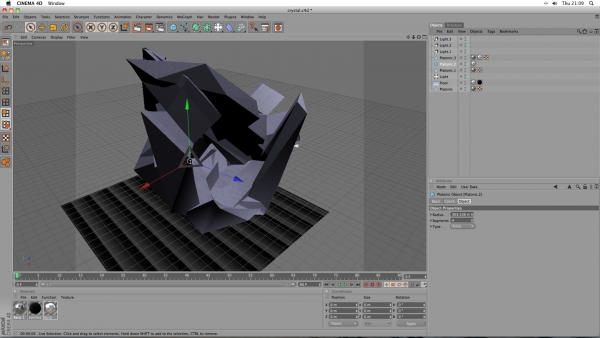 Creation of Black Amethyst: Step 7