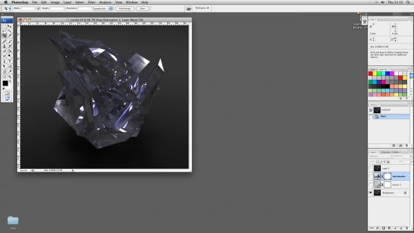 Creation of Black Amethyst: Step 11