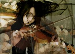 Girl with Violin