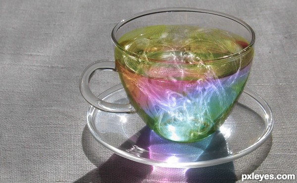 Creation of storm in my teacup: Final Result