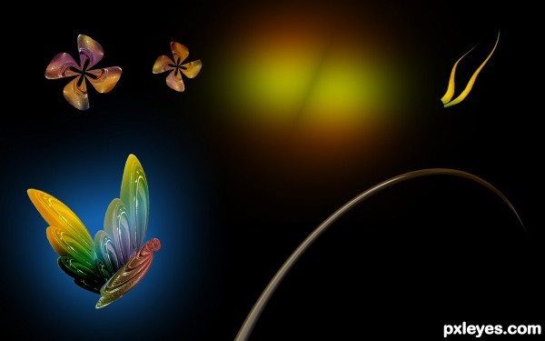 Creation of Nature's Beauty: Step 4