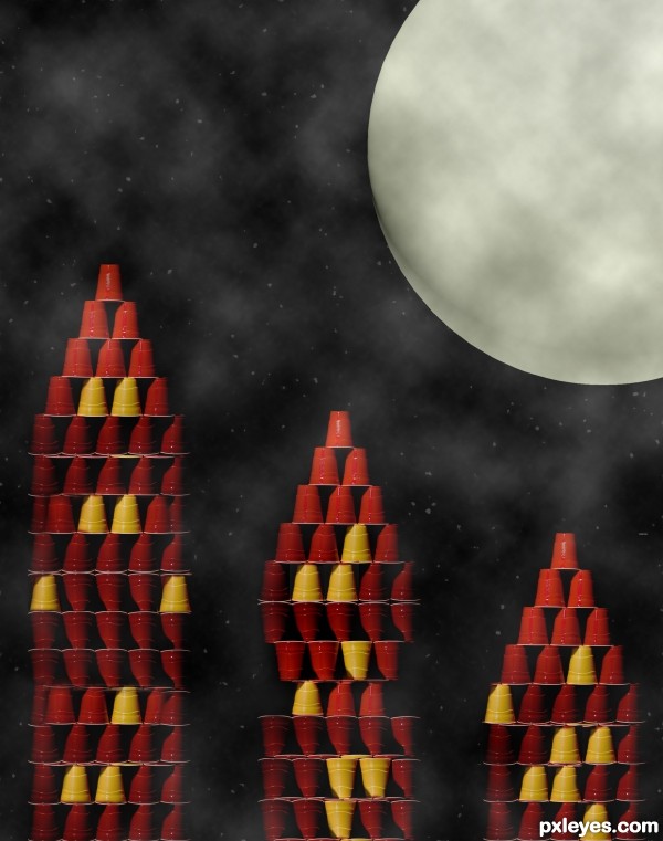 Creation of City nights: Step 4