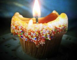 Cupcake Candle