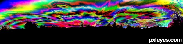 Psychedelic Sunset