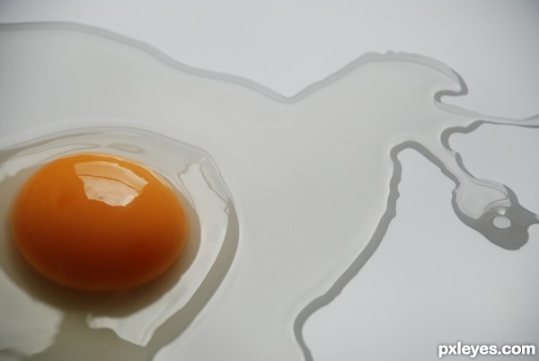 Creation of Terminator egg: Step 1
