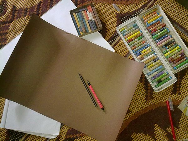 Creation of Dead man's diary: Step 1