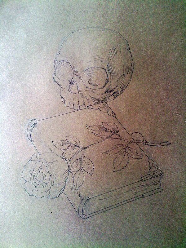 Creation of Dead man's diary: Step 2