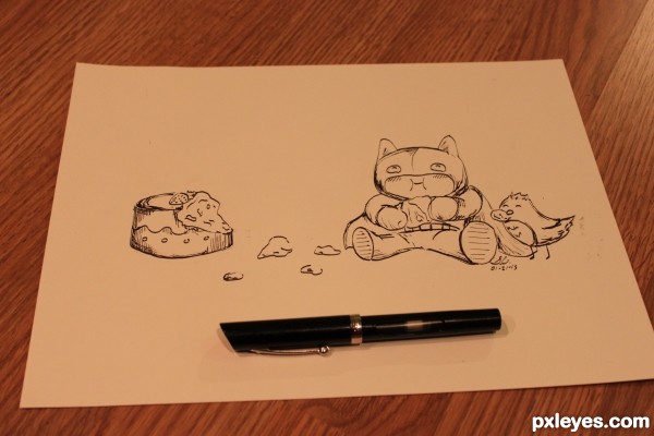 Creation of Batman & Robin: Step 2