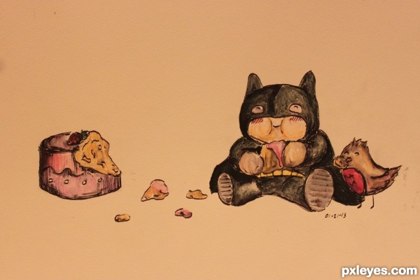 Creation of Batman & Robin: Step 4
