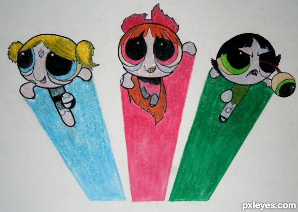 Creation of Powerpuff: Final Result