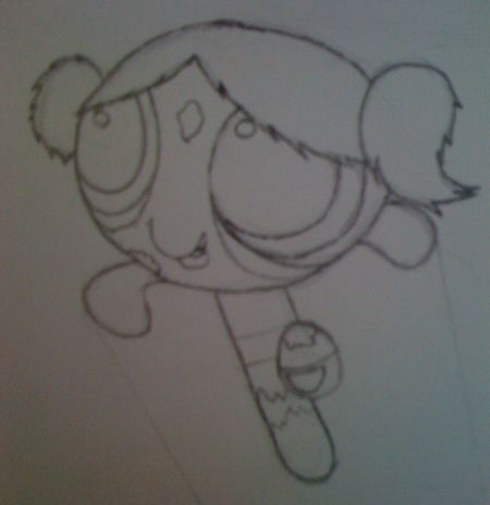 Creation of Powerpuff: Step 3