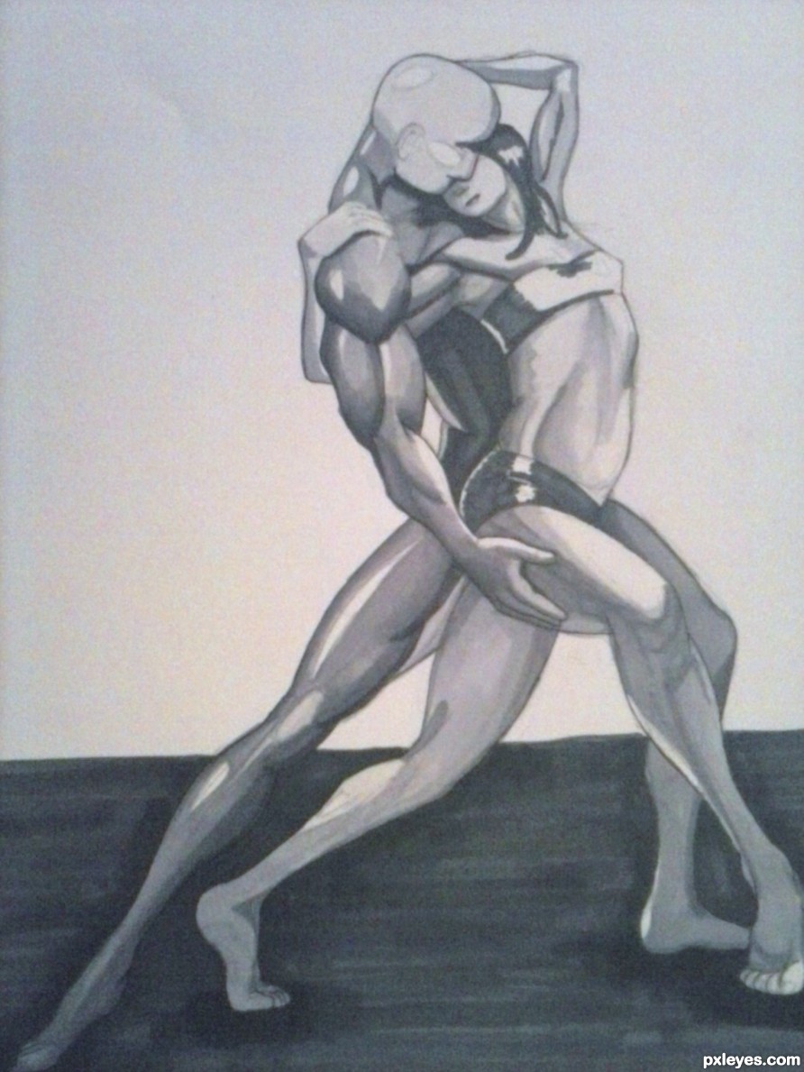 Creation of Couple Dancing.: Final Result