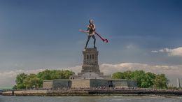 Dancers statue