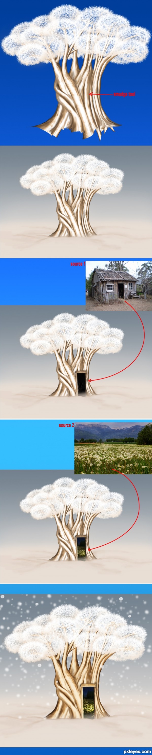 Creation of lost doorway: Step 2