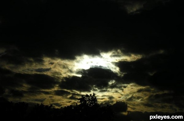 Storm at Sunset