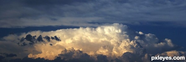 Thunderstorm over Waterville