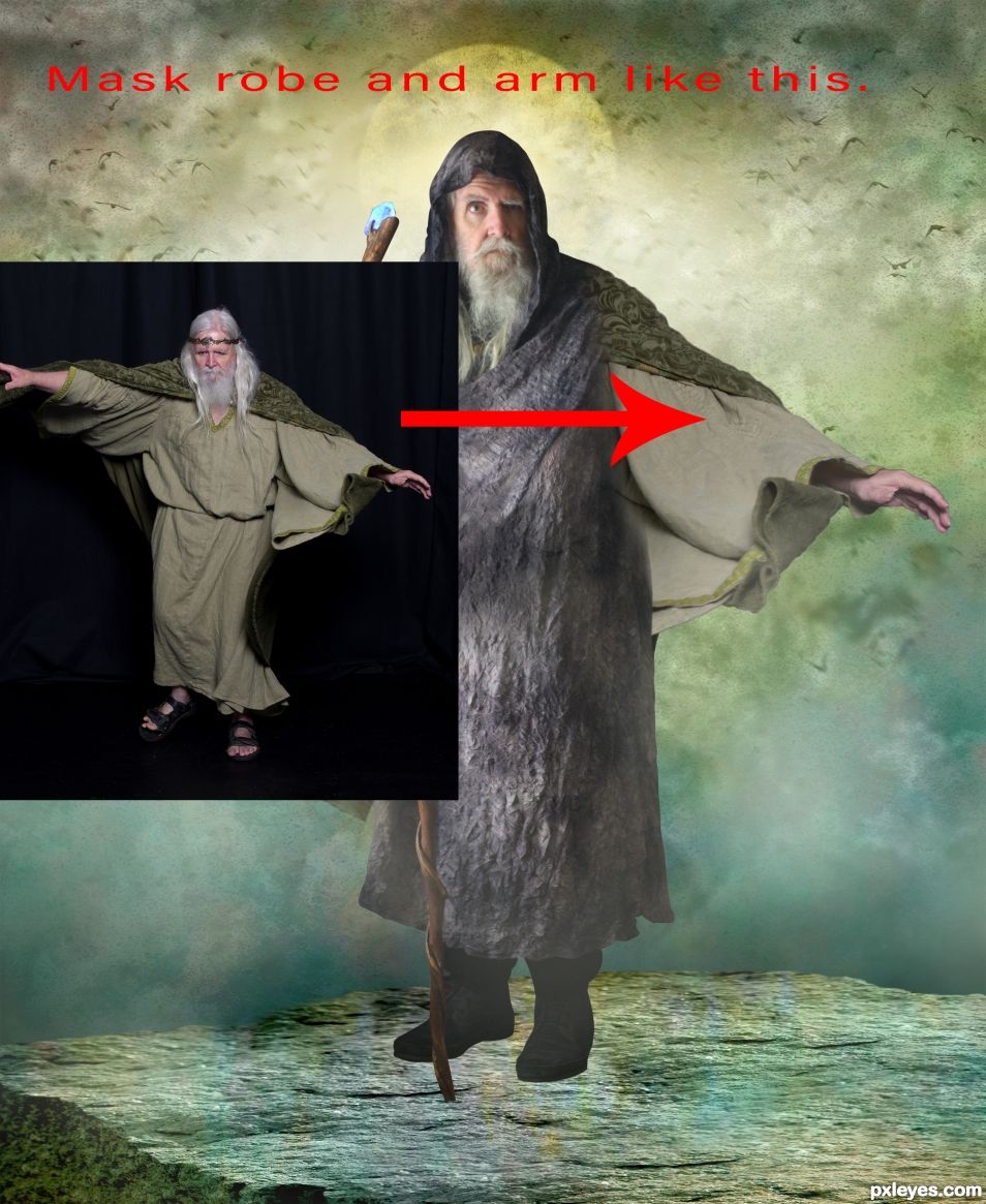 Creation of Dark Wizard. : Step 13