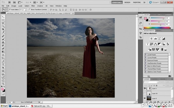 Creation of Dark Day: Step 3