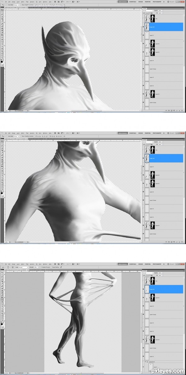 Creation of Self Delusion Illusion: Step 6