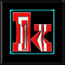 Letter K Monogram