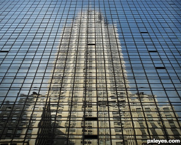 Chrysler Building photoshop picture)
